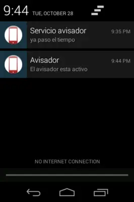 Avisador V2 android App screenshot 0